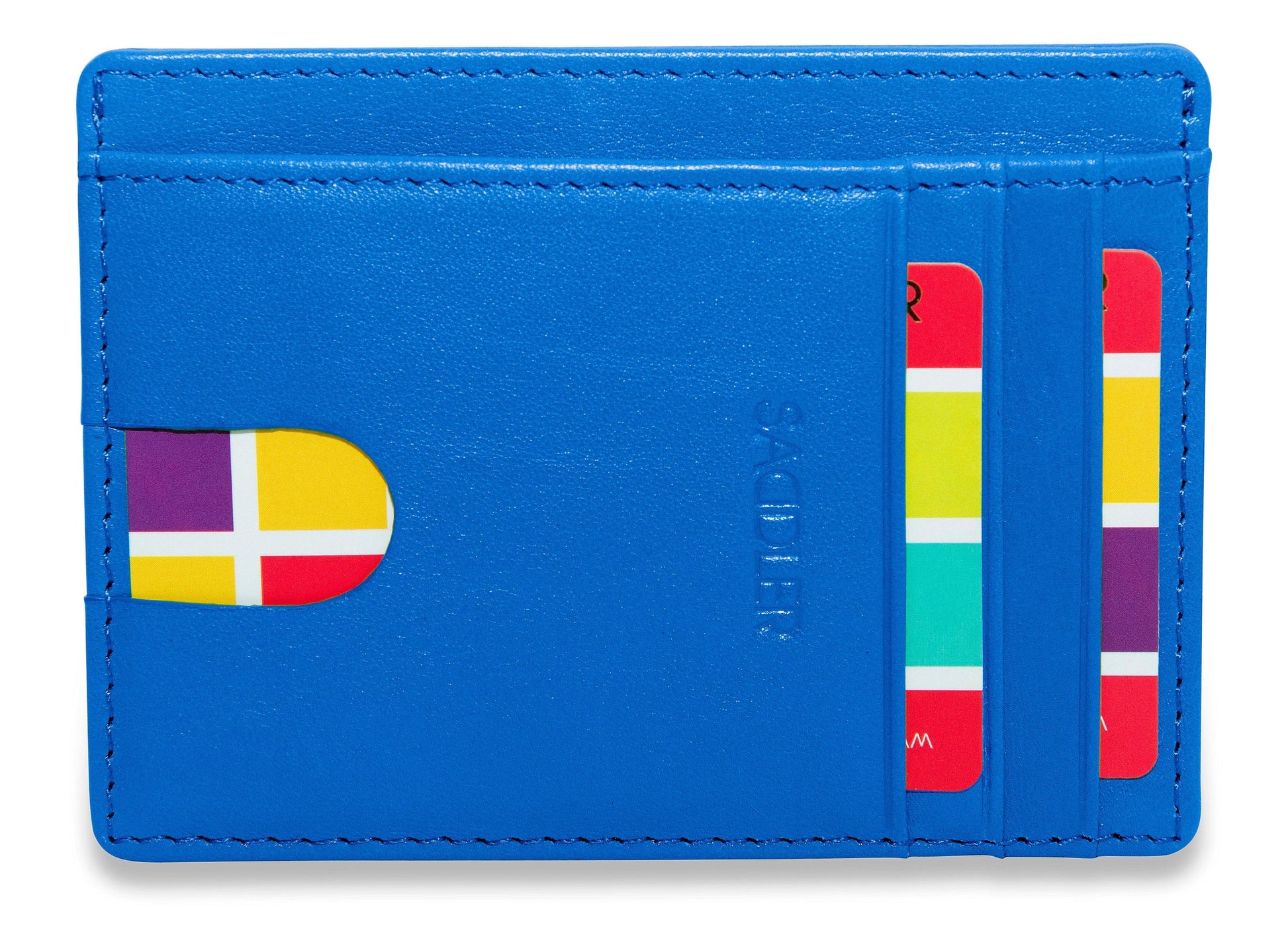 Slim Leather Card Holder "Stella" – Handmade by Saddler |Gift Boxed