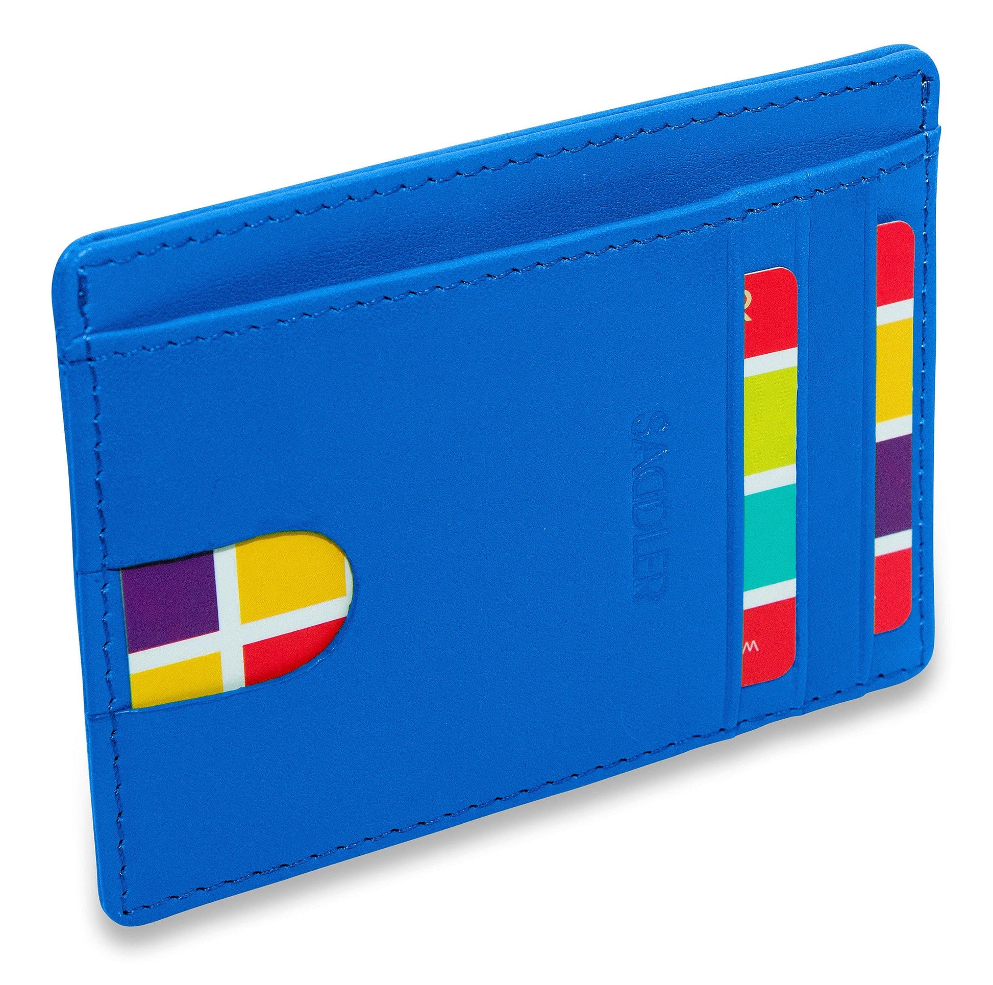 Slim Leather Card Holder "Stella" – Handmade by Saddler |Gift Boxed