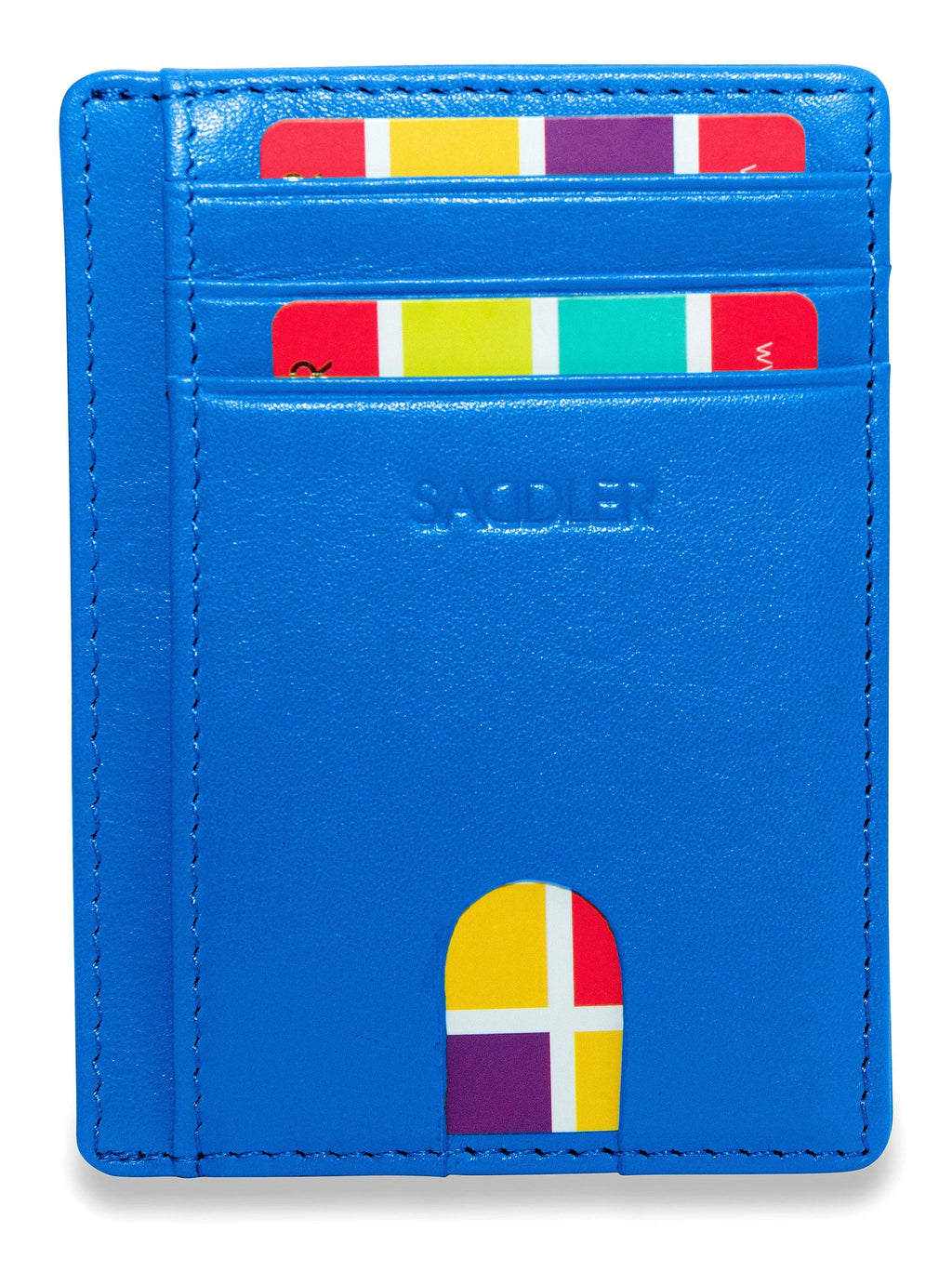 Slim Leather Card Holder "Stella" – Handmade by Saddler |Gift Boxed