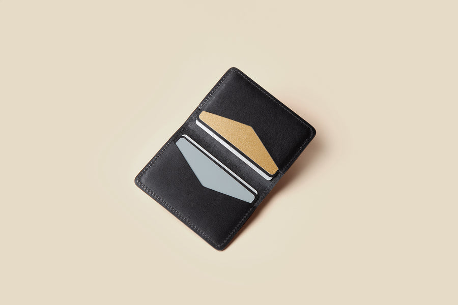 Safe Pouchie Card Holder – NFC Shielded & Leather Crafted by Craftory at brixbailey.com