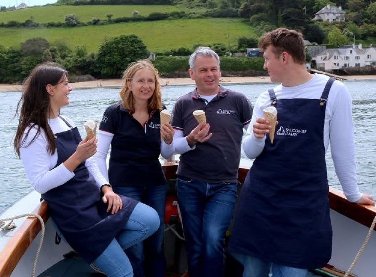 Salcombe Dairy Devon Bean to Bar independent Boutiques at Sostter