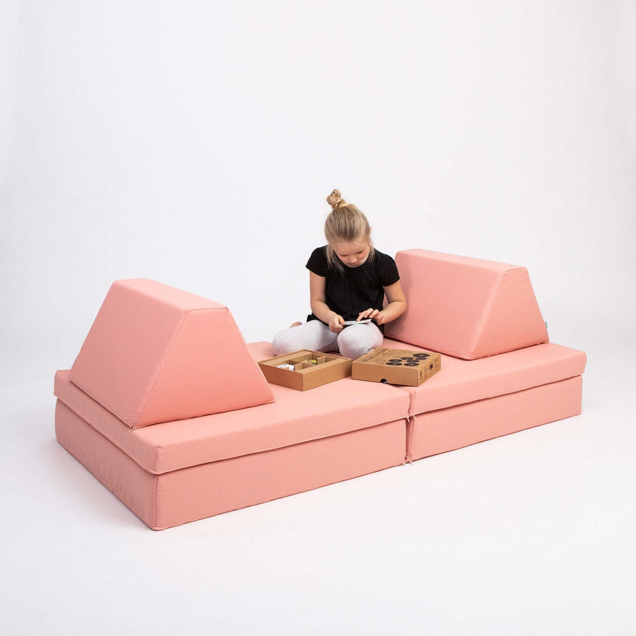 Monboxy Kids Sofa Set – Versatile Play & Sleep System by Monboxy at www.brixbailey.com