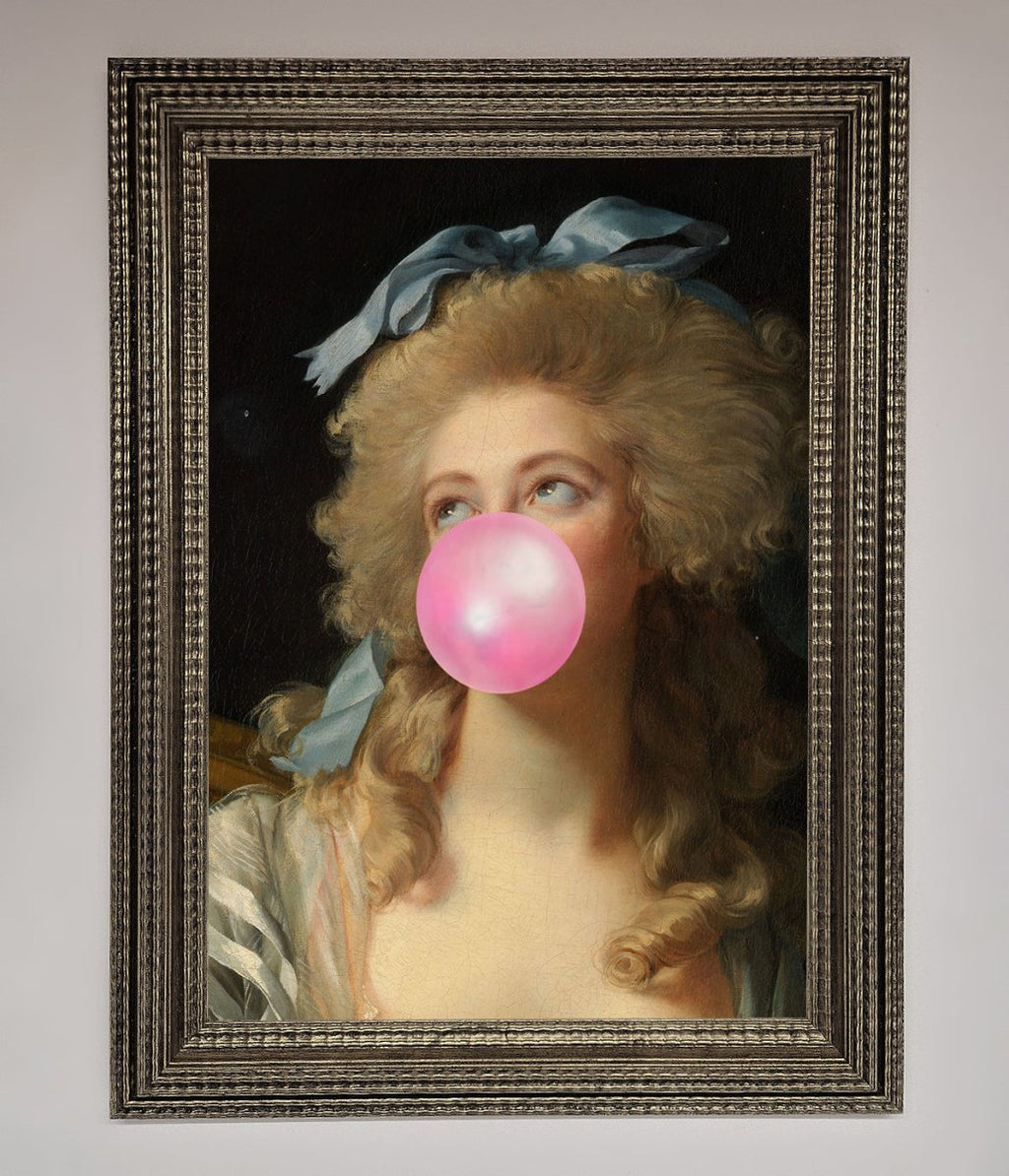 Sass Queen Framed Print