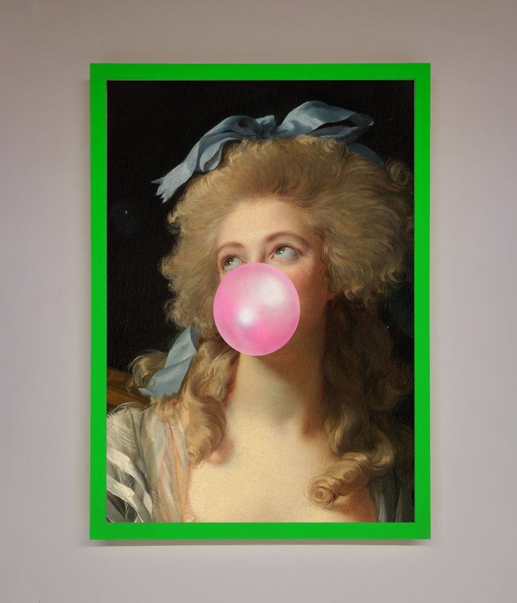 Sass Queen Framed Print