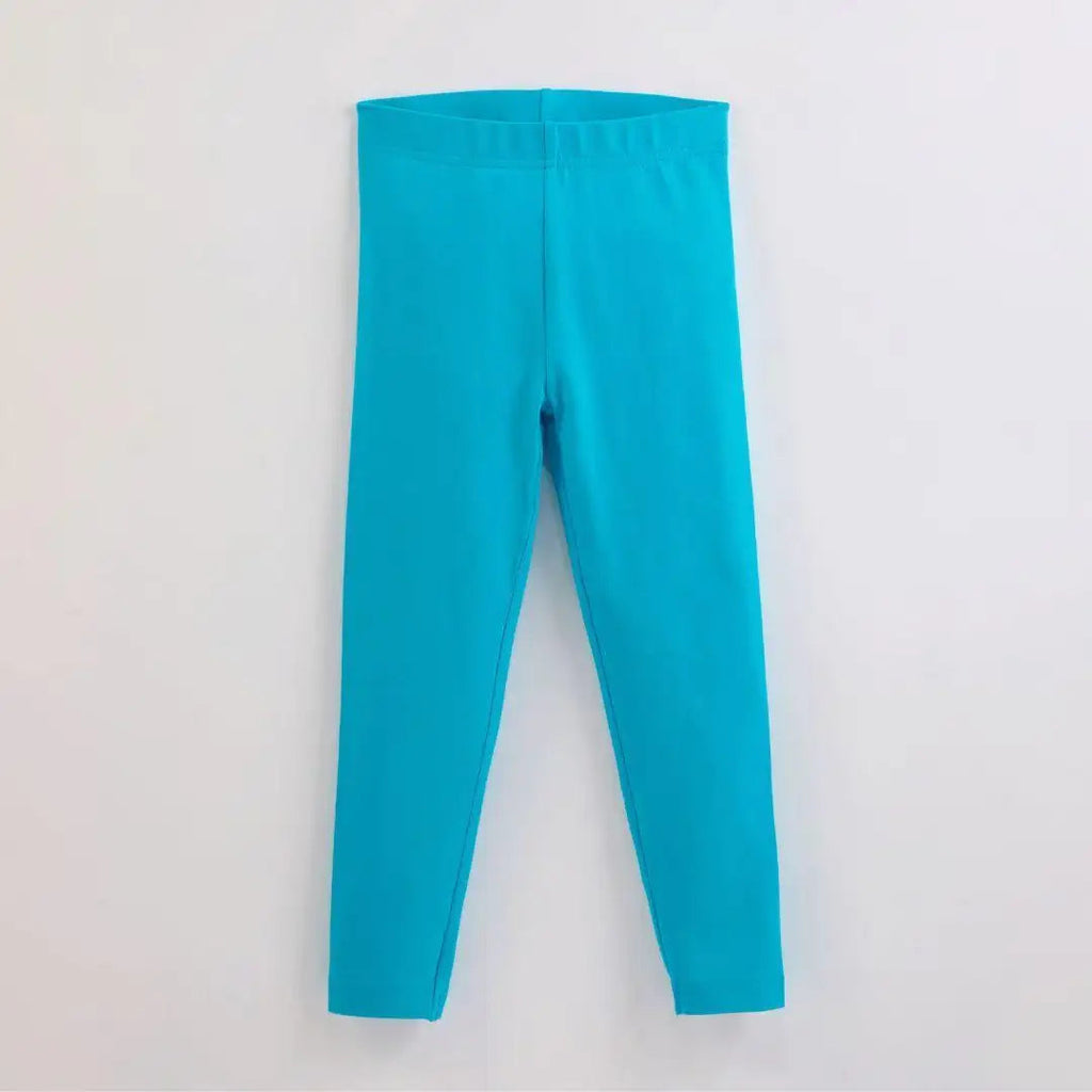ScandiBugs Own Label Organic Leggings - Tempting Turquoise