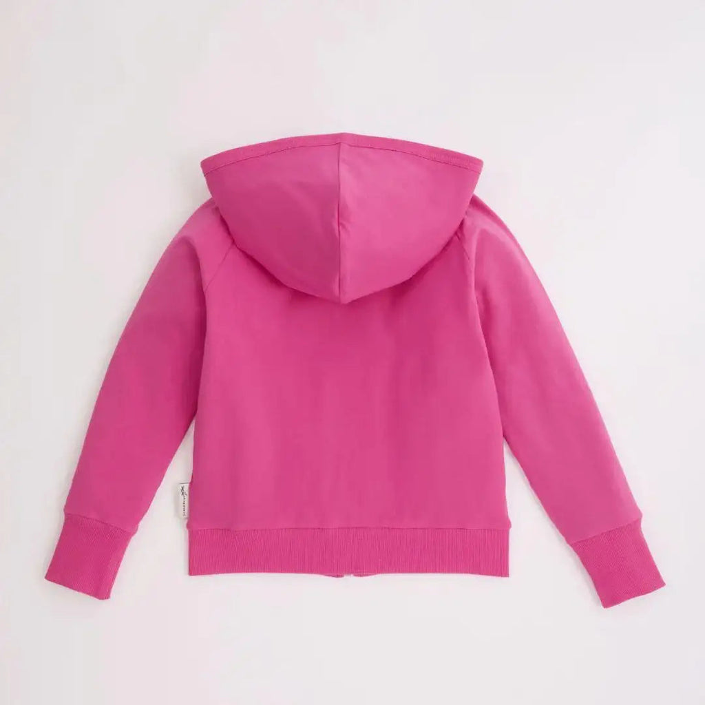 ScandiBugs Own Label Organic Reversible Hoodie - Bubblegum Pink & Perfectly Purple
