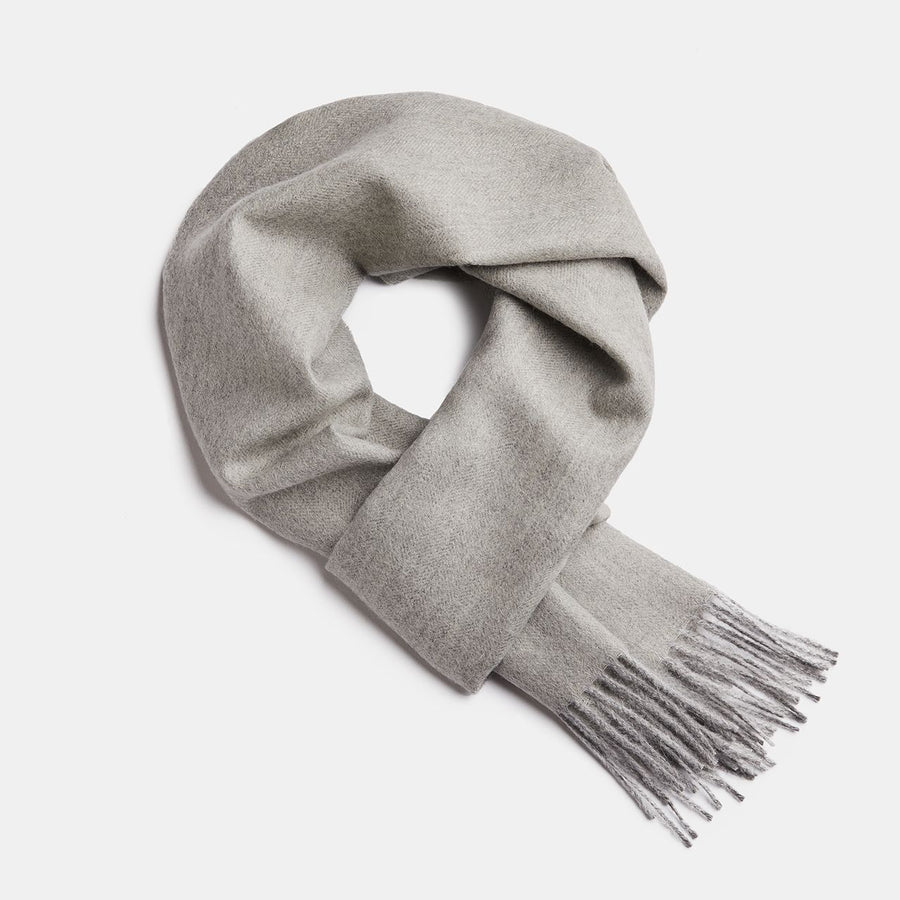 Luxurious Baby Alpaca Fishbone Scarf – Warm, Soft & Allergy-Free by Alpaka at brixbailey.com