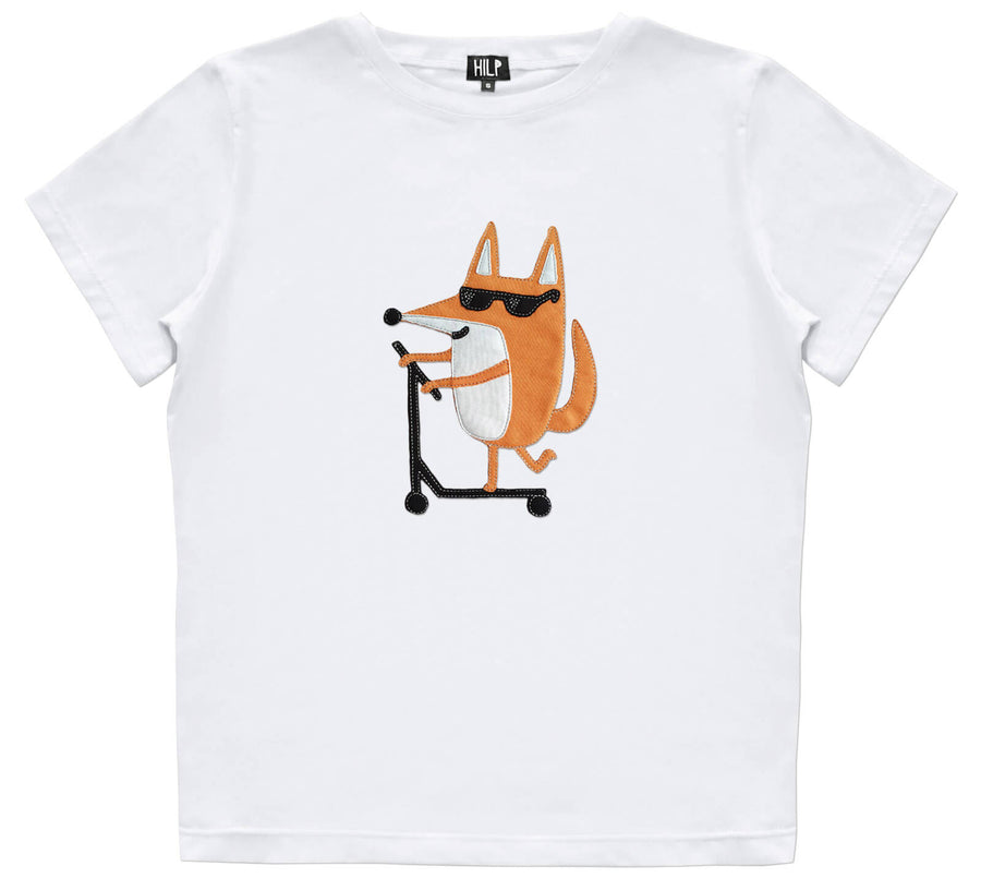 Women’s Scootering Fox T-Shirt