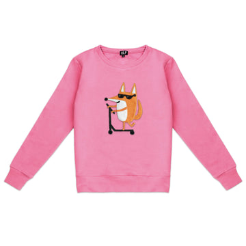 Women’s Scootering Fox Sweatshirt