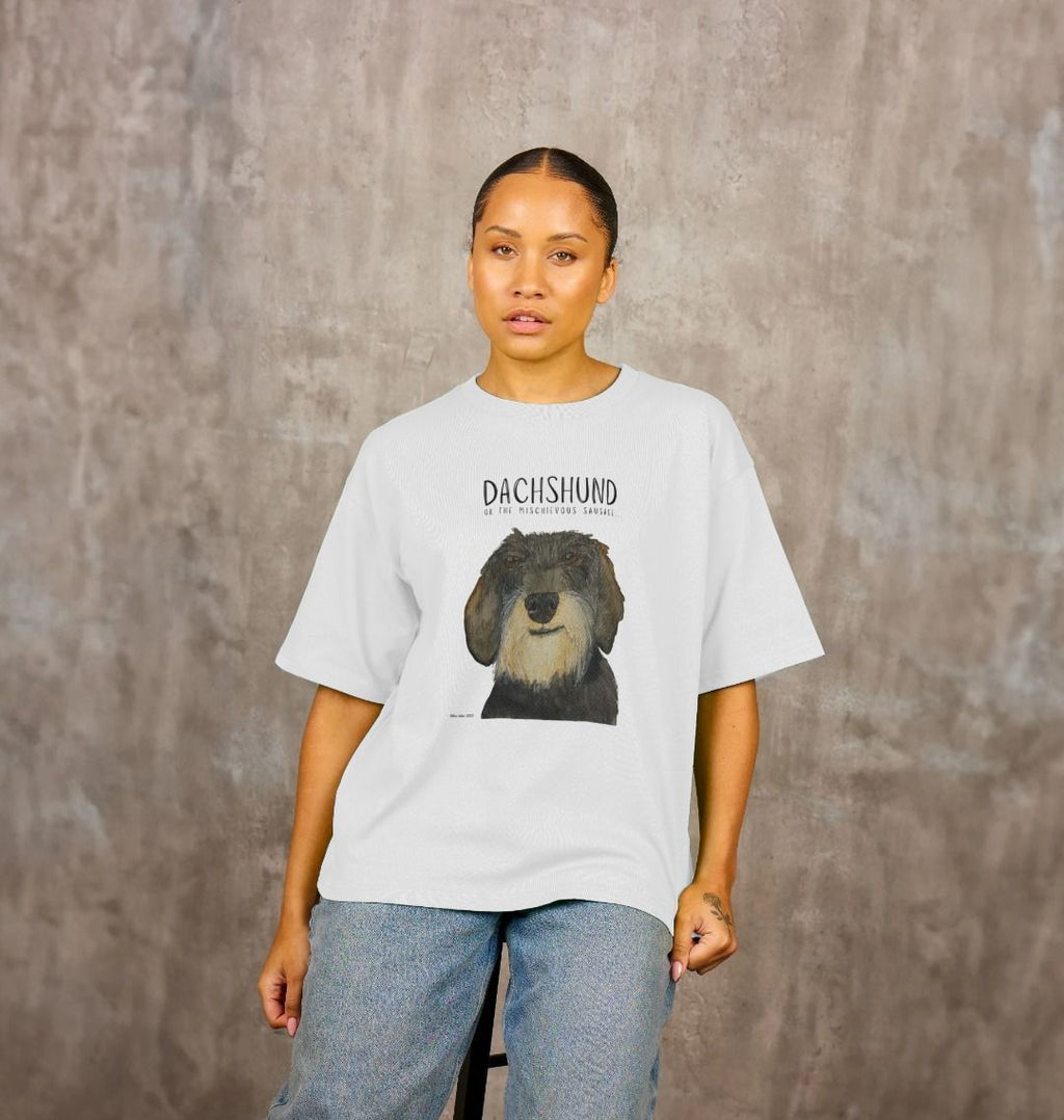 Charming & Cozy: The Wire Haired Dachshund Women's Relaxed Fit T-Shirt
