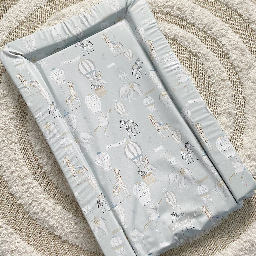 Standard Changing Mat - Hot Air Balloons Print