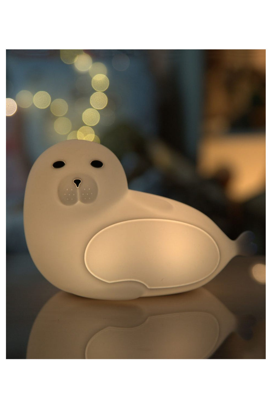 Seal Night Lamp for Kids – Safe, Soft & Color-Control LED by Rabbit & Friends at brixbailey.com