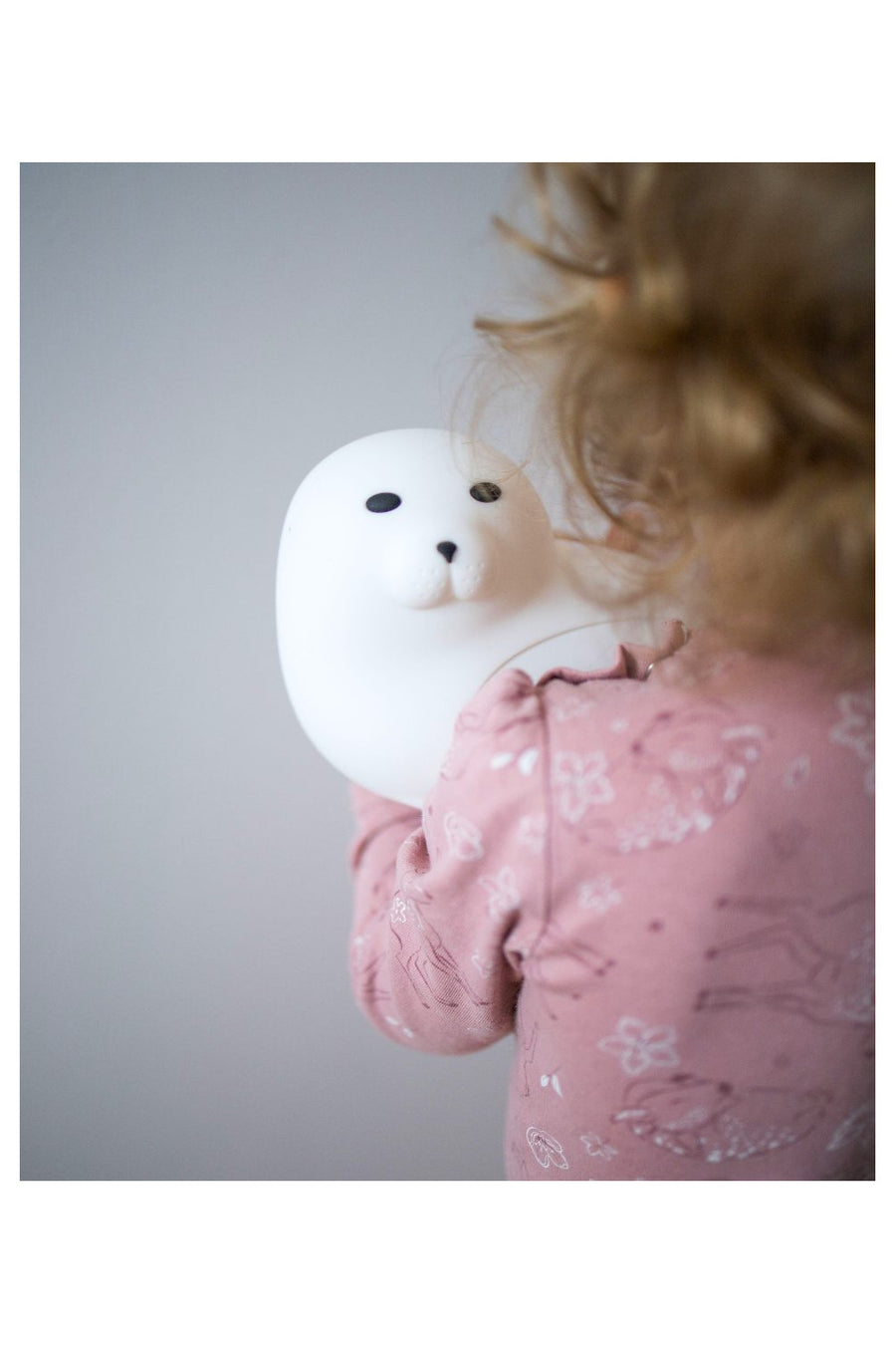 Seal Night Lamp for Kids – Soft, Safe & Remote-Controlled by Rabbit & Friends at brixbailey.com