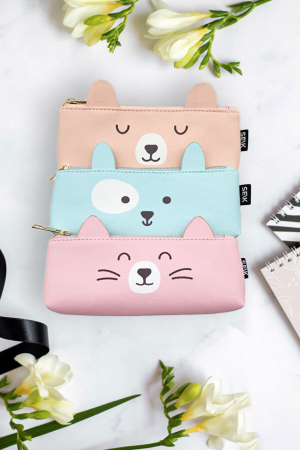 Discover the Adorable Puppy Pencil Case - Cute & Eco-Friendly School Essential by SEIK at www.brixbailey.com