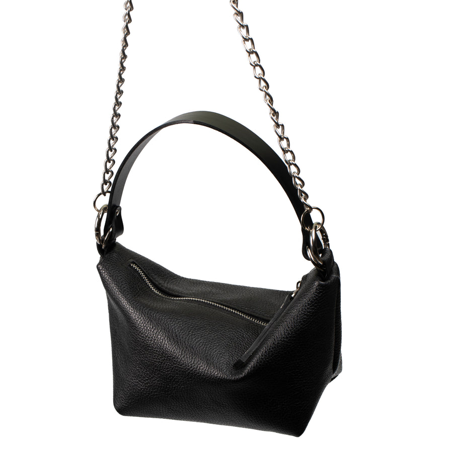 Natural Soft Leather Baguette Handbag – Versatile & Stylish by PYKOK at brixbailey.com