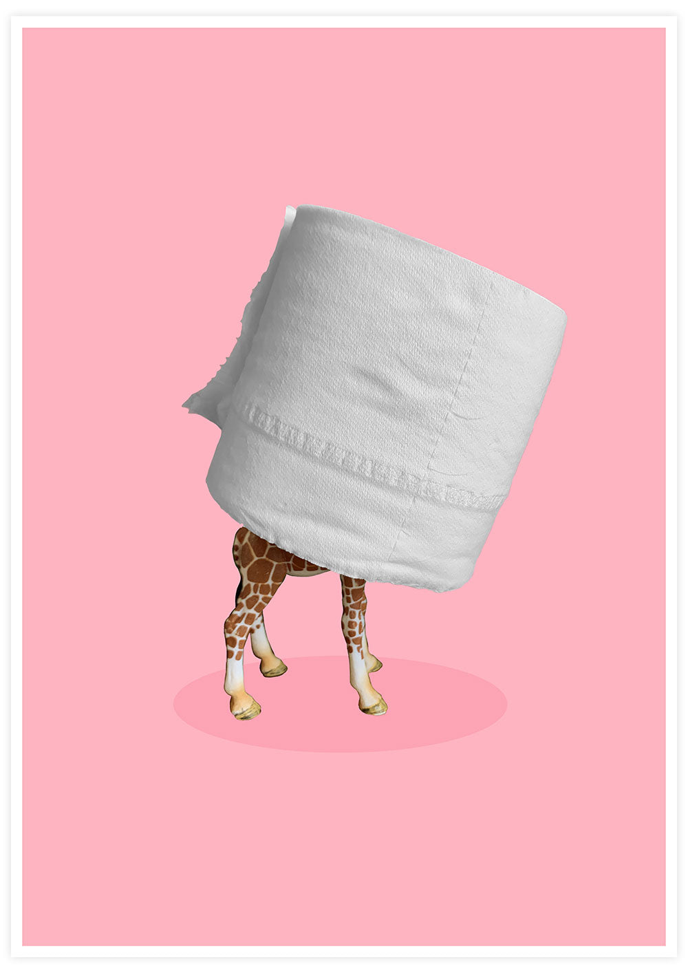 Self Isolation Quirky Art Print