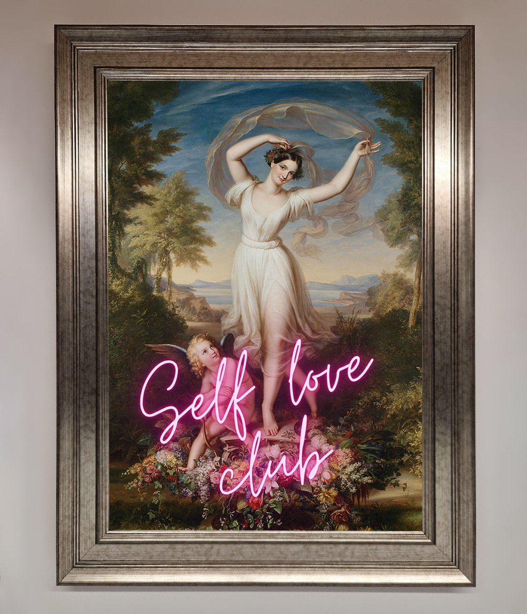 Self Love Club Framed Wall Art