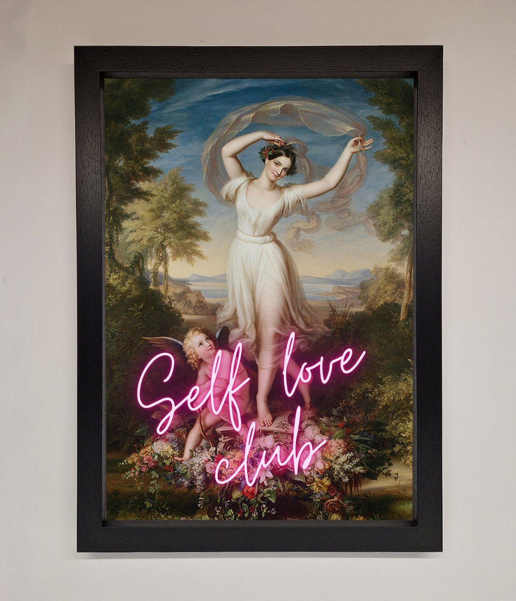 Self Love Club Framed Wall Art
