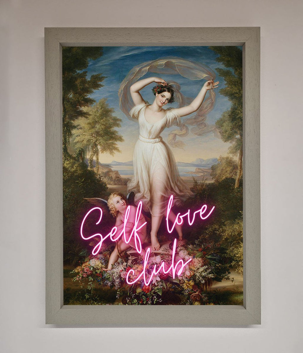 Self Love Club Framed Wall Art