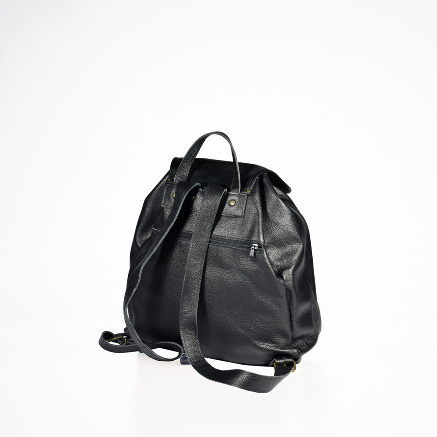 Handcrafted Leather Backpack – Spacious & Made in Estonia by Papillon at www.brixbailey.com