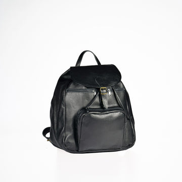 Handcrafted Estonian Leather Backpack – Spacious & Durable by Papillon at www.brixbailey.com