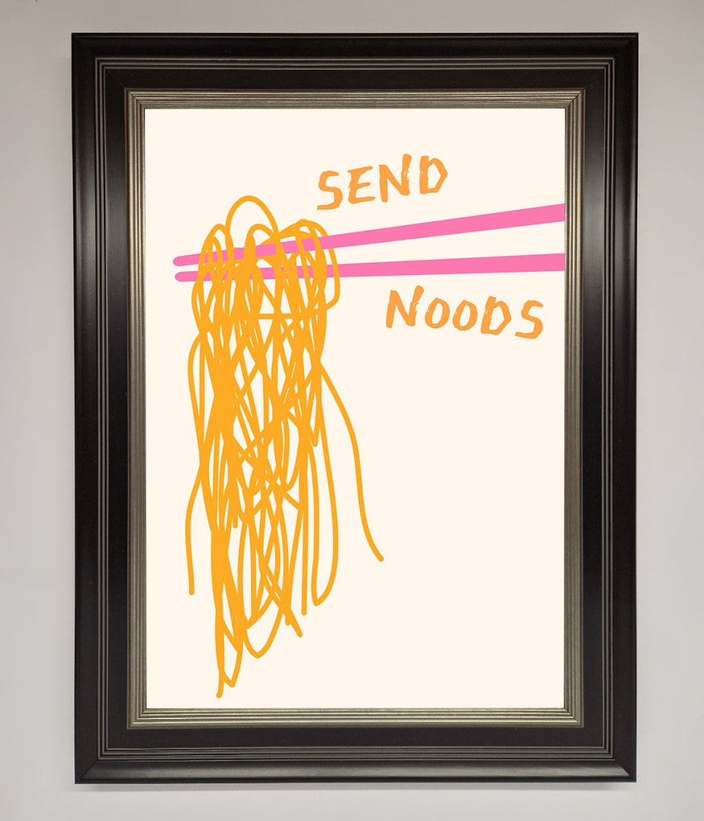 Send Noods Framed Poster