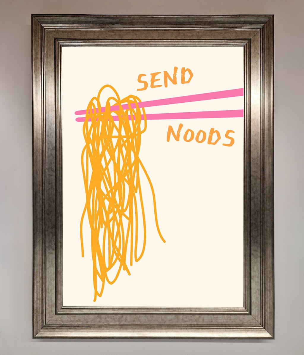 Send Noods Framed Poster