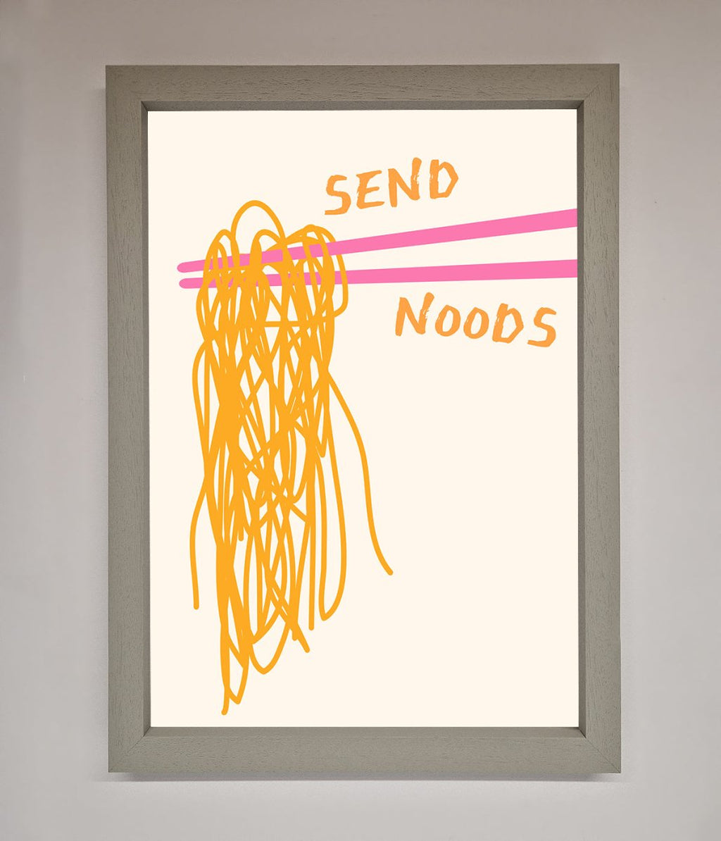 Send Noods Framed Poster