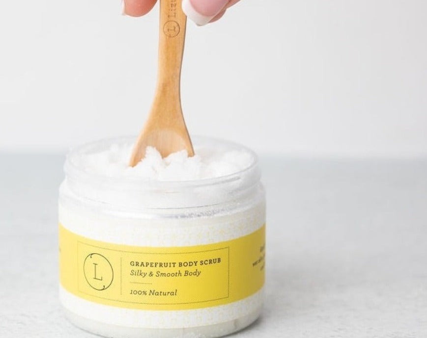 Shea Butter and Body Scrub Reviving Set - Grapefruit