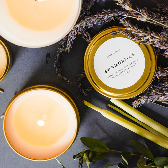 Eucalyptus Lavender Lemongrass Natural Soy Candle