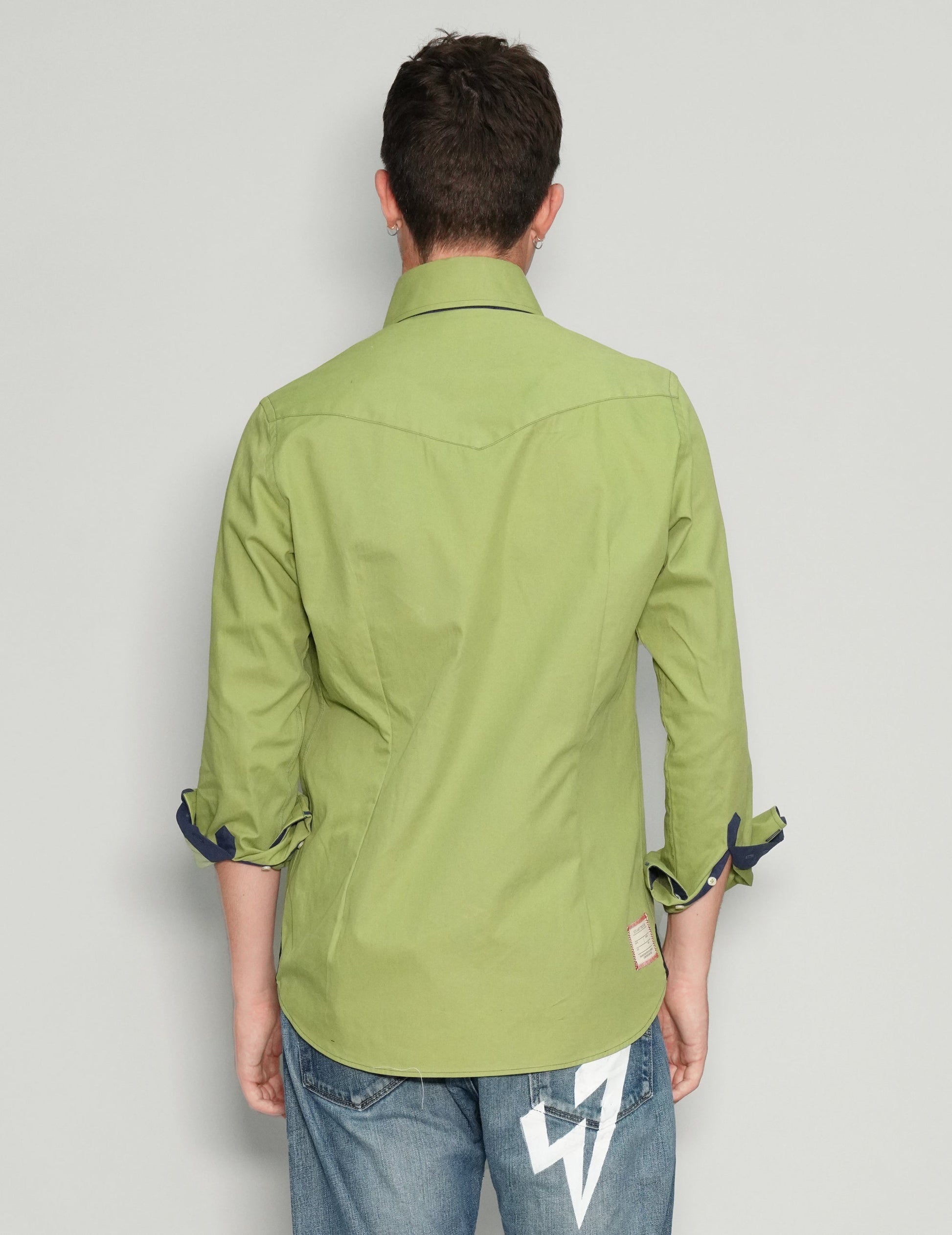 'Love Will Tear Us Apart' Green Shirt