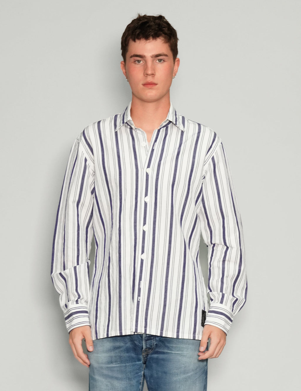 Striped Party Back Shirt