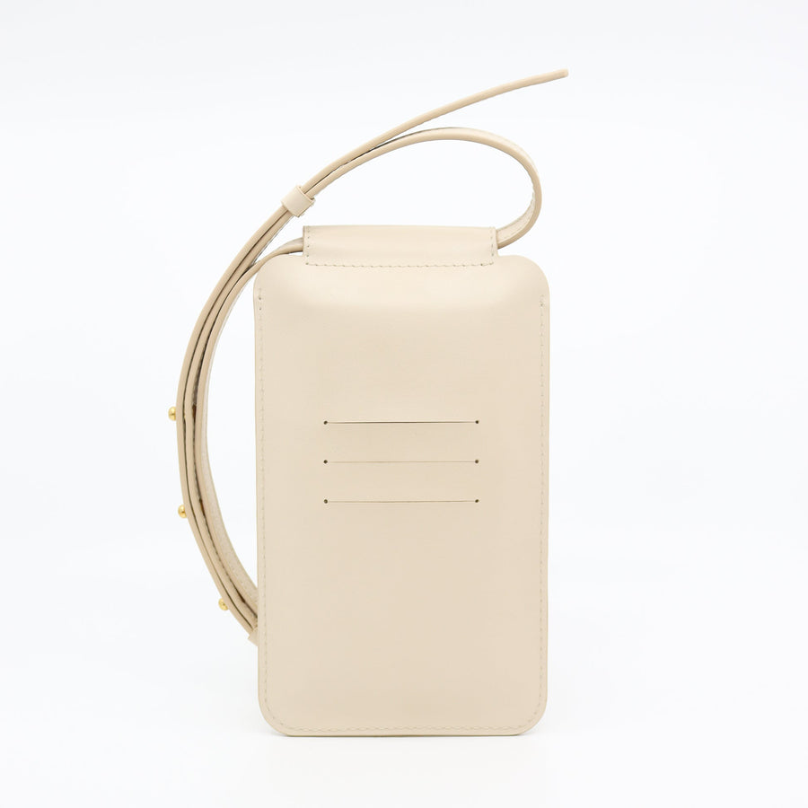 Premium Leather Cross Body Phone Bag – Elegant & Functional by Tairi Roosve at www.brixbailey.com