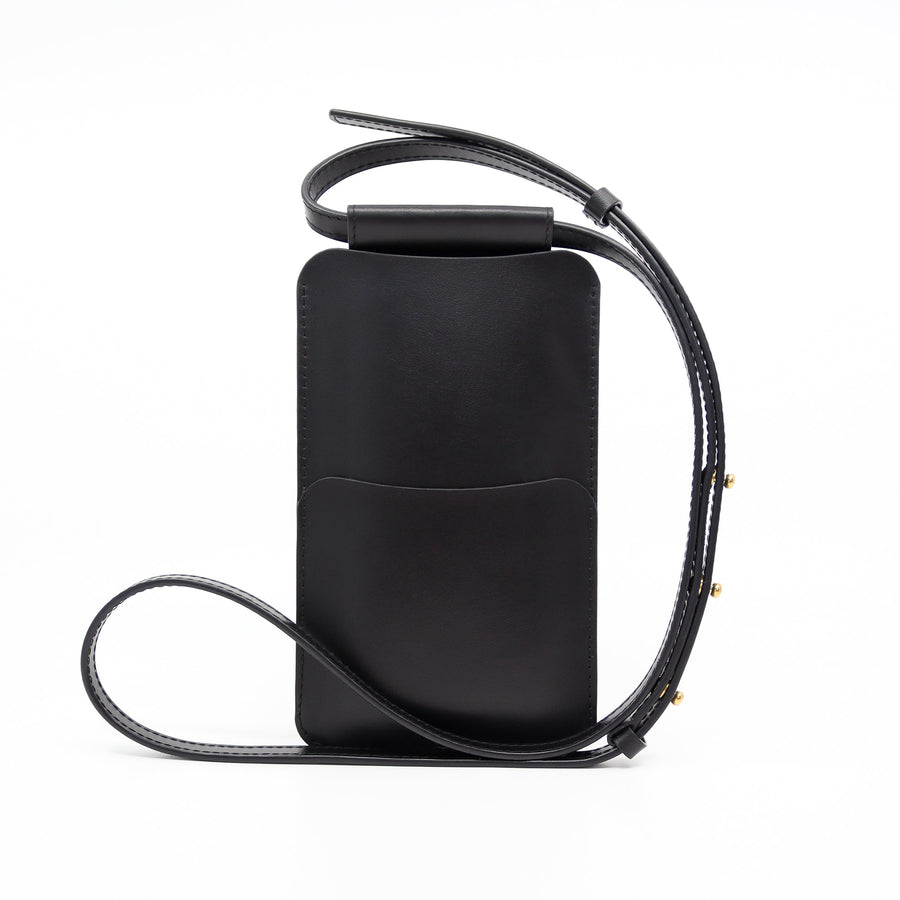 Stylish Leather Crossbody Phone Bag with Card Slots by Tairi Roosve at www.brixbailey.com