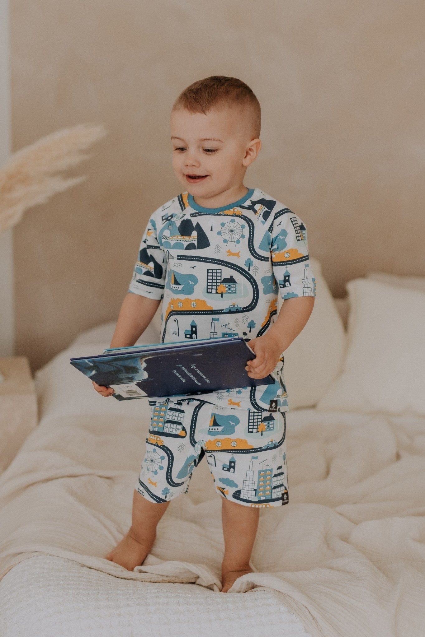 Sleepwear BELA Kids 2-Piece Pajama Set - Comfortable & Durable Cotton, Designed in Europe by Breden at www.brixbailey.com