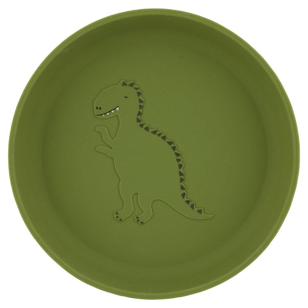Treat Your Little One with Our Durable Silicone Plate by Trixie Baby at www.brixbailey.com