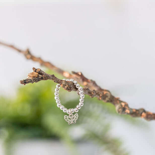 Silver Butterfly Ring Handcrafted Sterling Silver