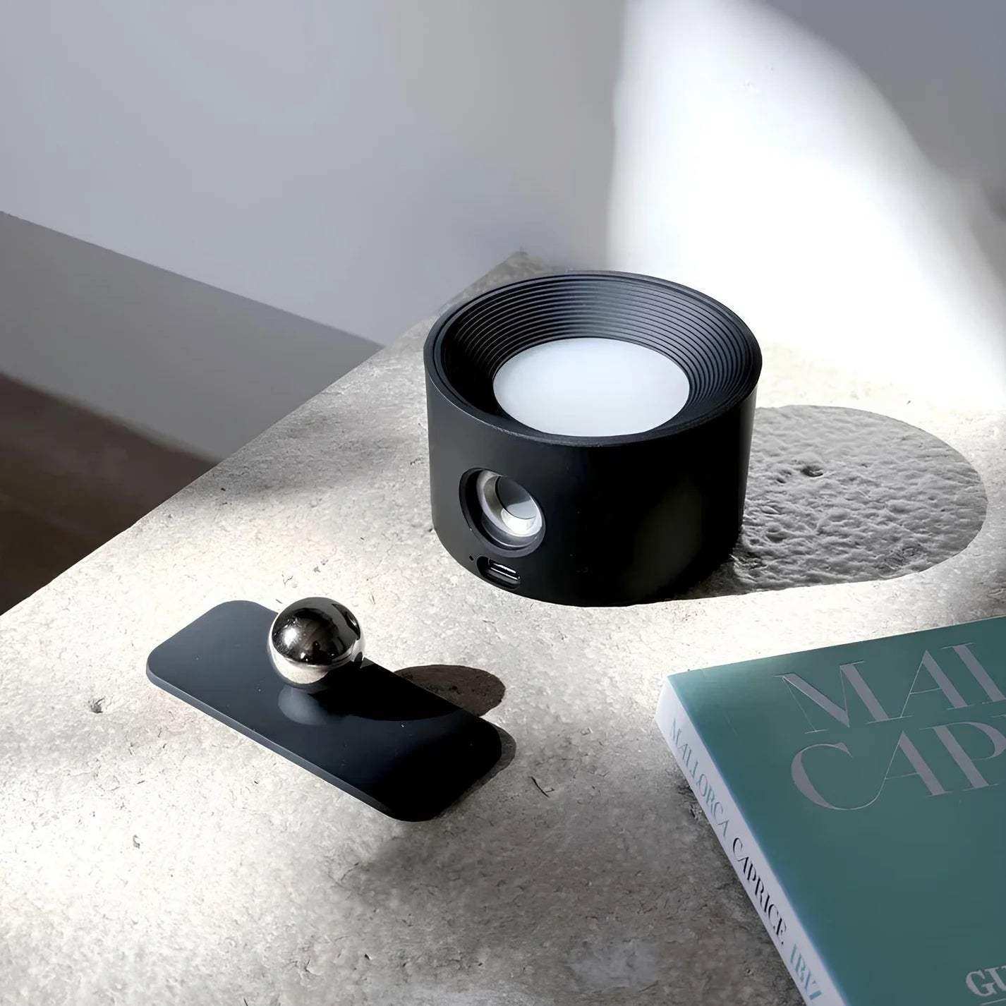 Halo LUX Wall Lamp Cordless Rechargeable Rotating Light