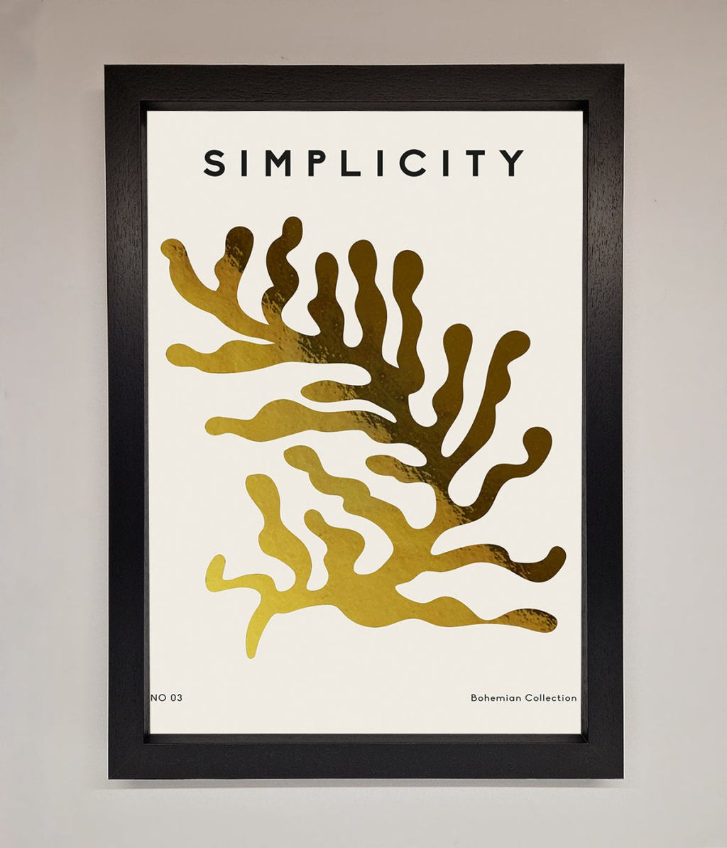 Simplicity Plant Foil Print