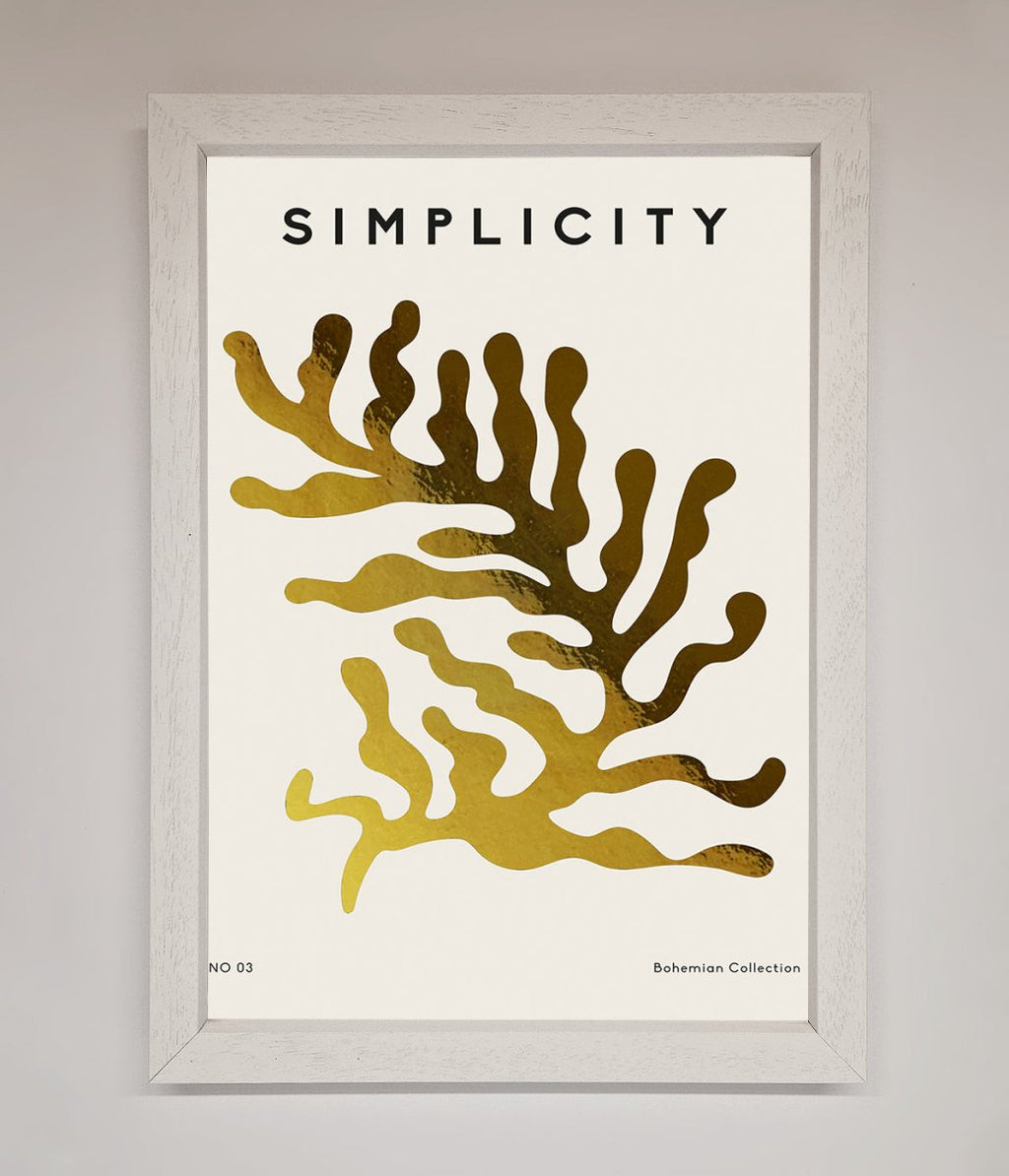 Simplicity Plant Foil Print