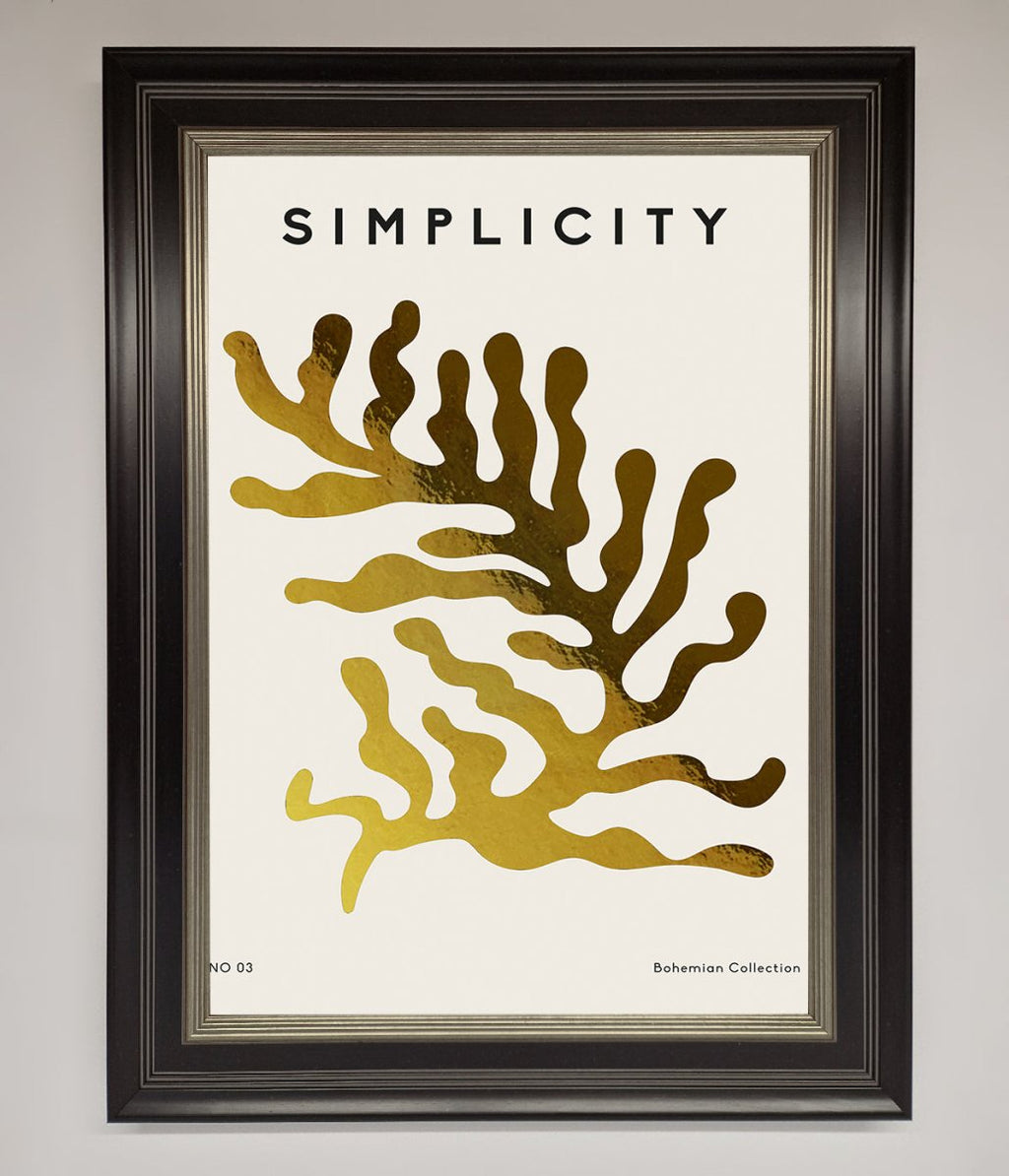 Simplicity Plant Foil Print
