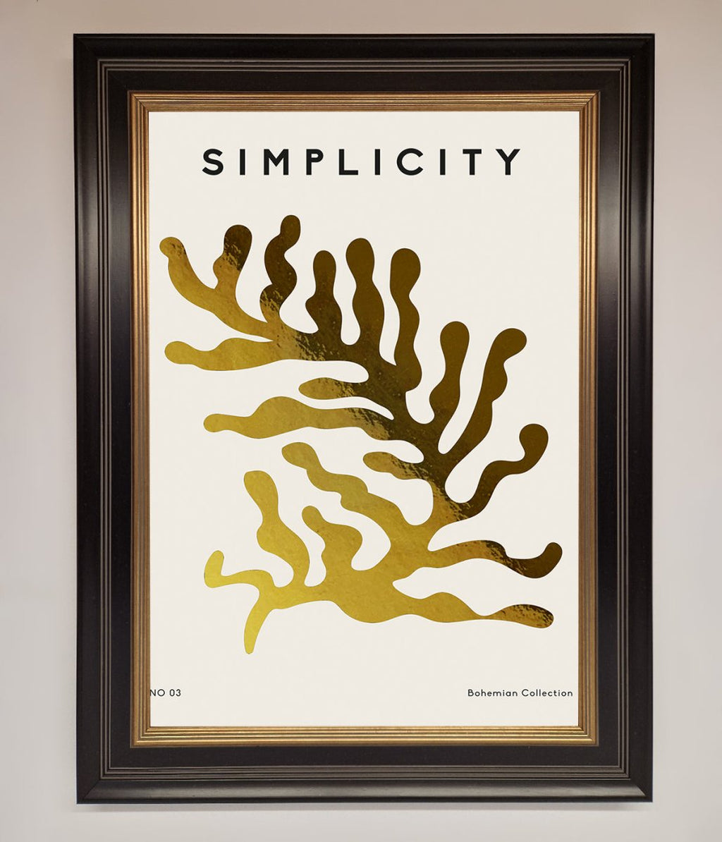 Simplicity Plant Foil Print