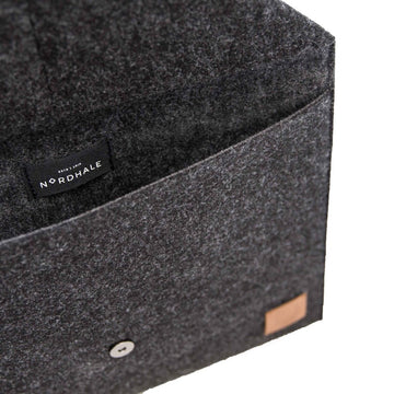 SKIVE Minimalist Envelope Bag – Chic & Eco-Friendly Clutch by Nordhale at brixbailey.com