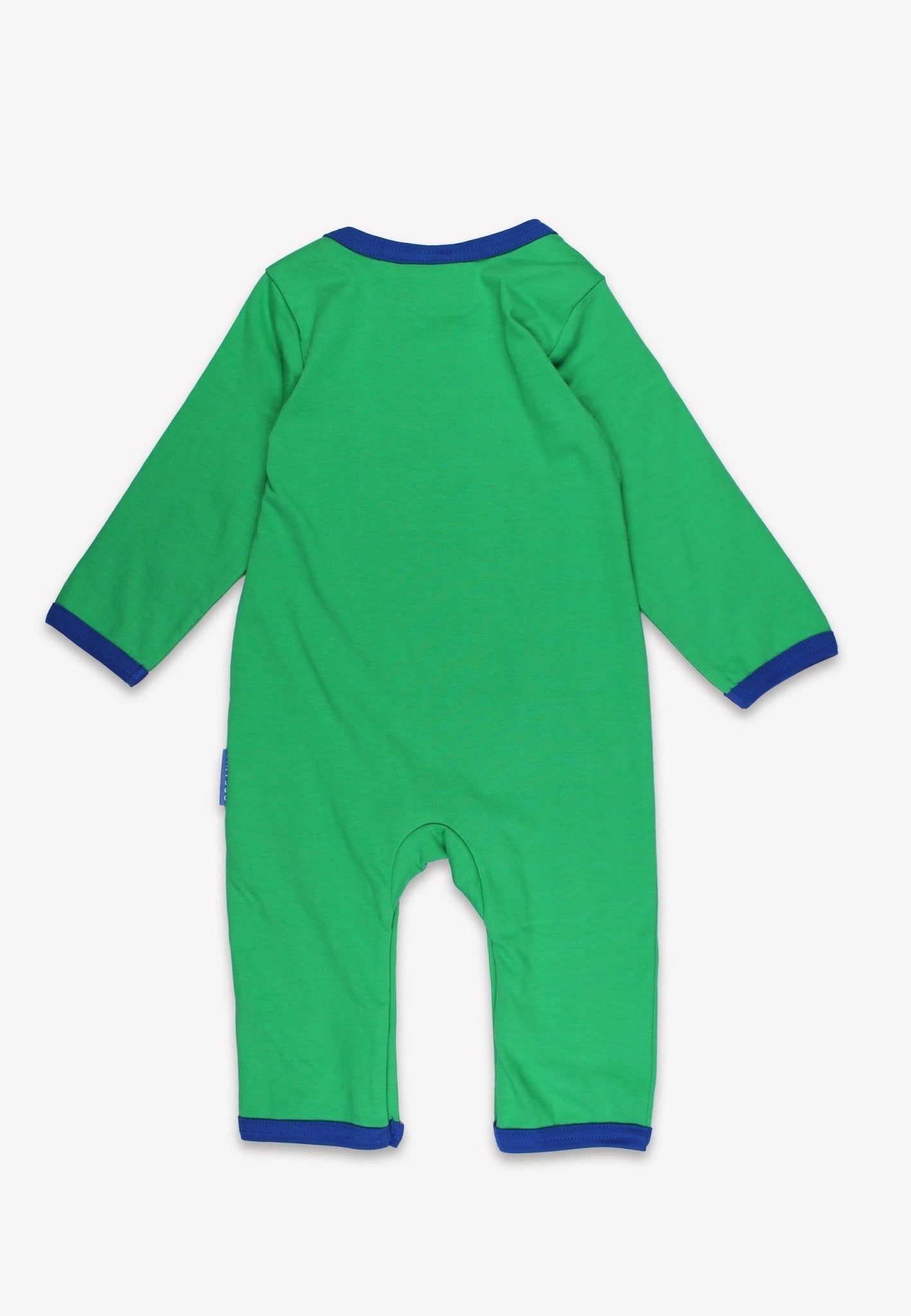 Organic Hillside Tractor Applique Sleepsuit