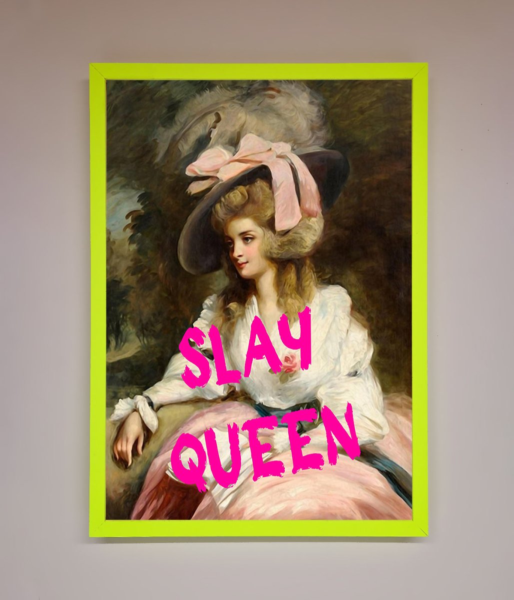 Slay Queen Framed Poster