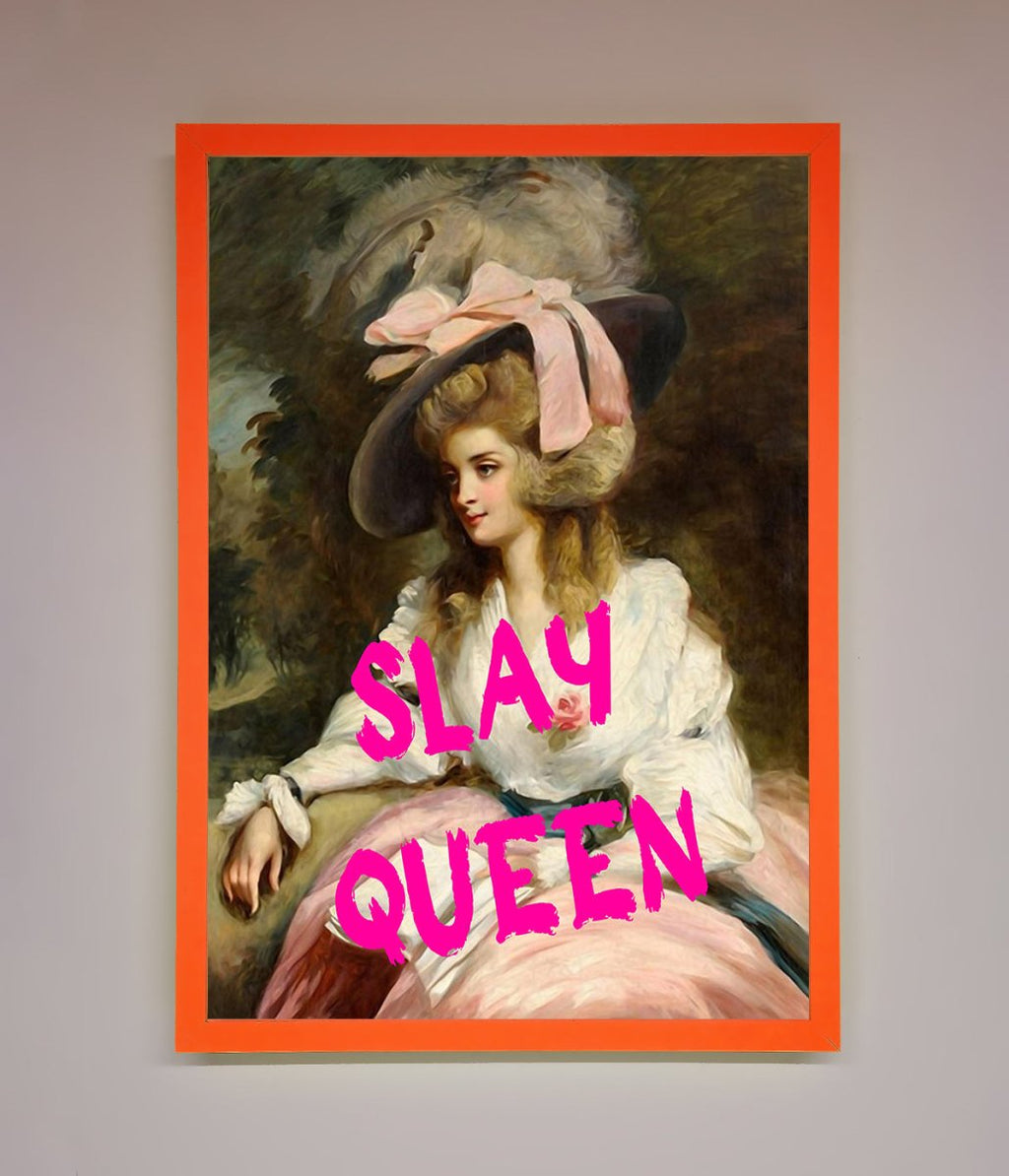 Slay Queen Framed Poster