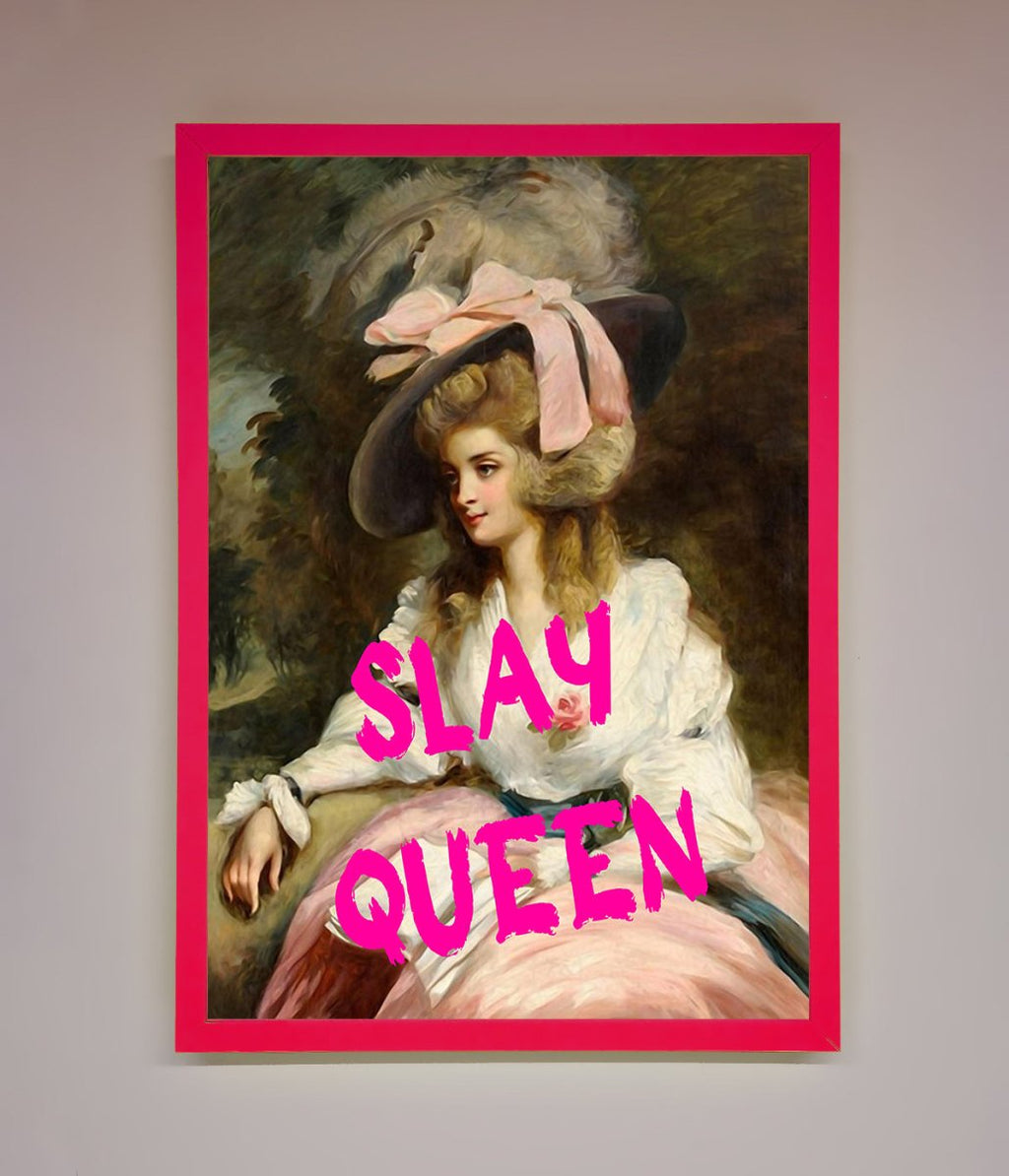 Slay Queen Framed Poster