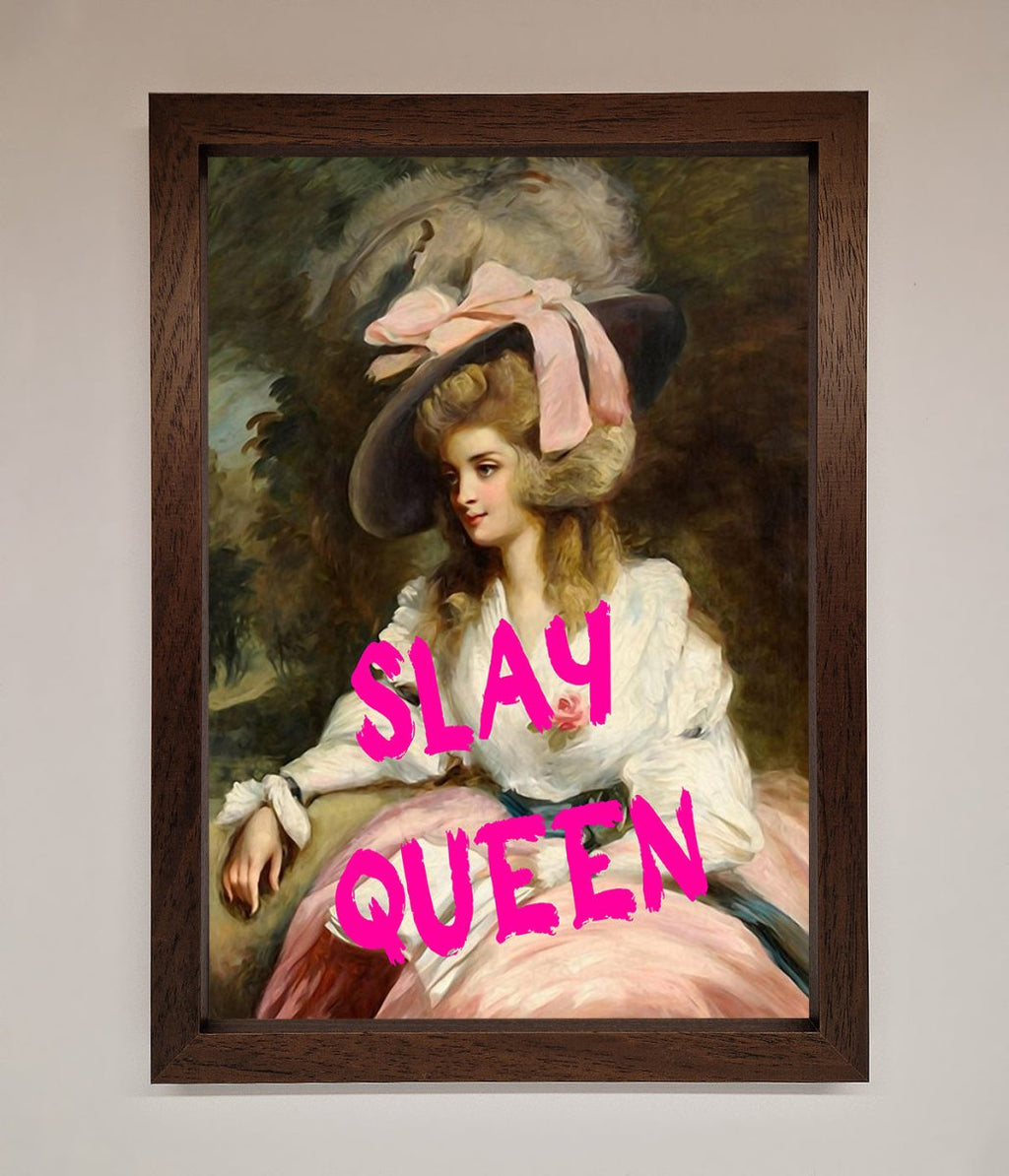Slay Queen Framed Poster