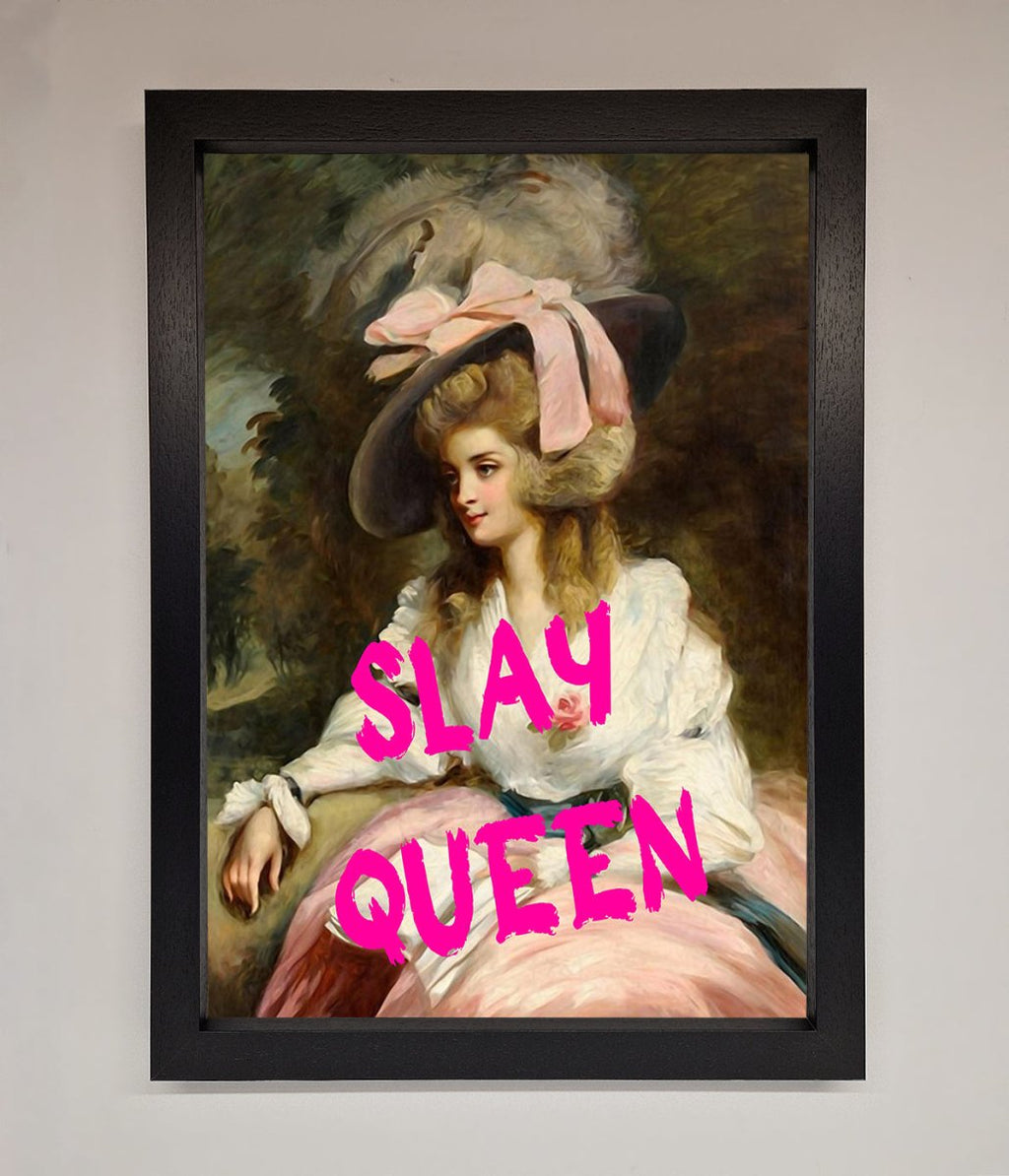 Slay Queen Framed Poster