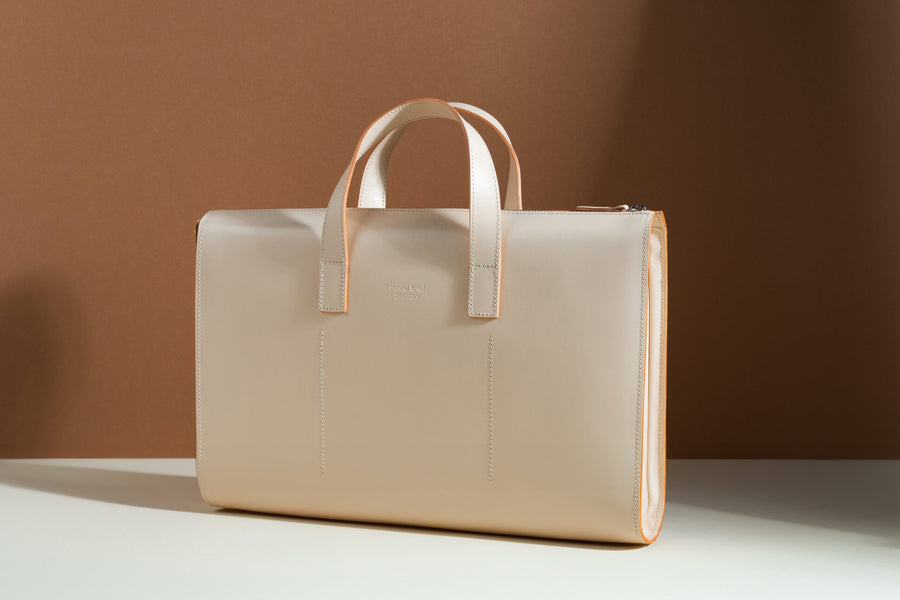 Estonian Crafted Leather Briefcase – Simple & Durable Design by Craftory at brixbailey.com